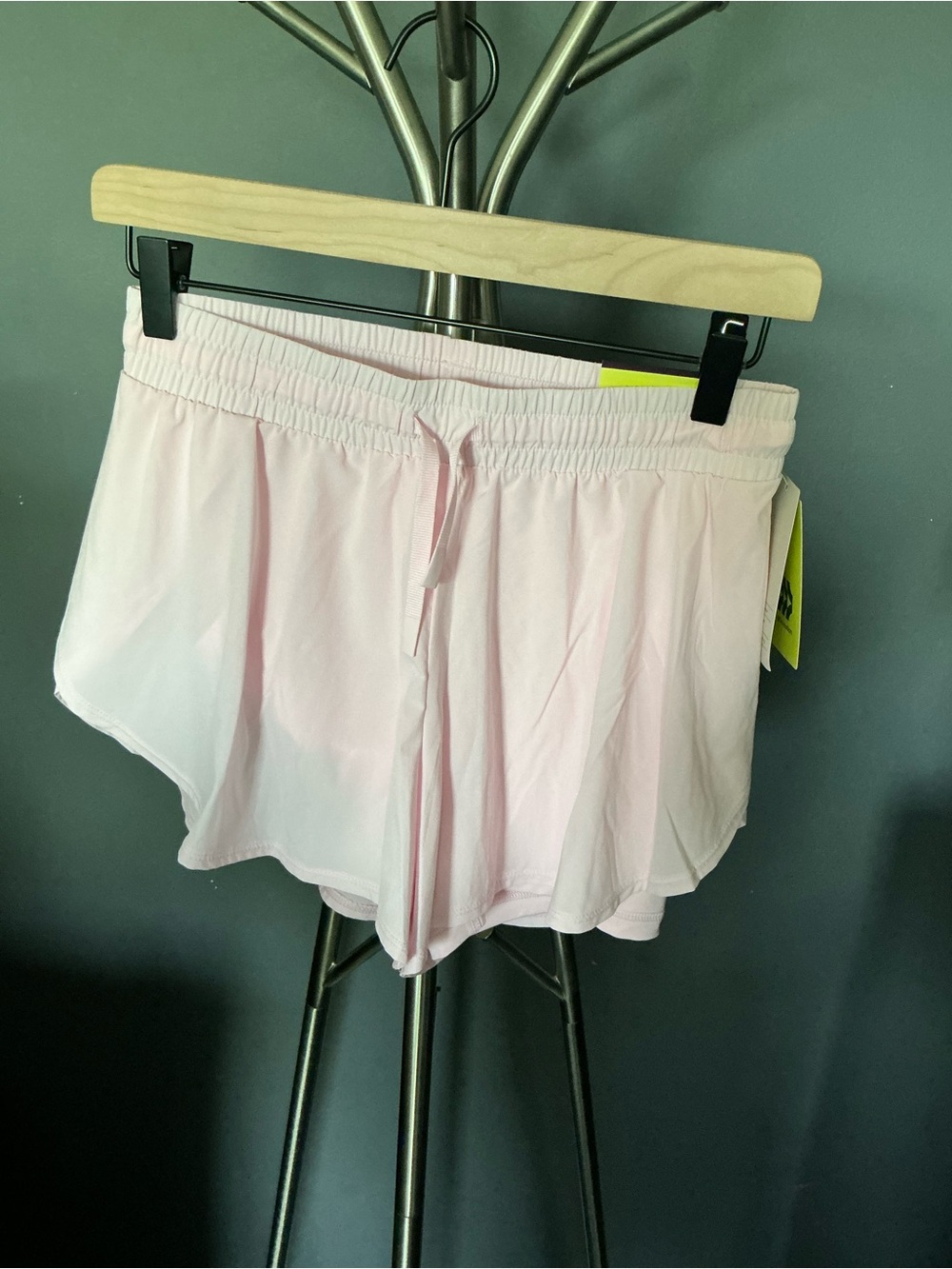 Light Pink Girls' Athletic Shorts